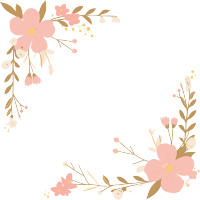 鲜花边框PNG素材