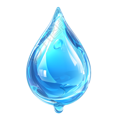 水滴PNG商用插画