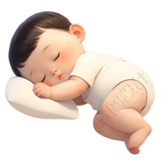 睡觉婴儿高清素材