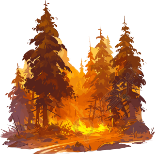 森林火灾可商用素材