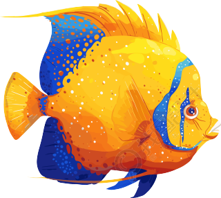 海洋鱼类简笔画插图