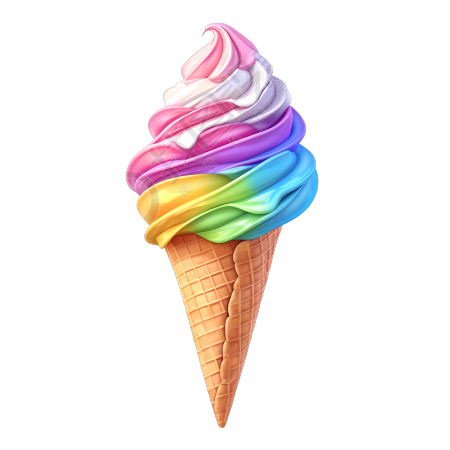 3D冰淇淋商用素材