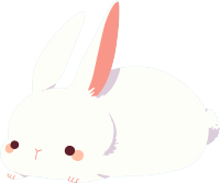 兔子雪白插图