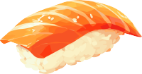 寿司商业创意插图