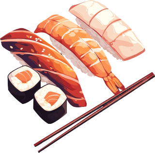 寿司图形素材