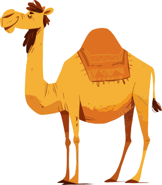 新疆骆驼元素