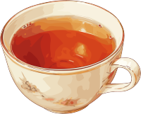 凉茶插画素材