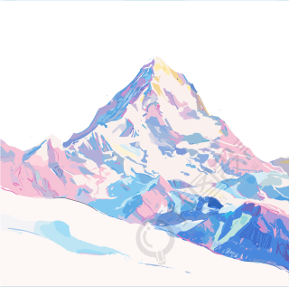 雪山美景插图