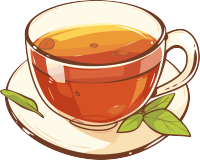 凉茶矢量插图素材