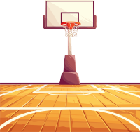 篮球场透明背景素材