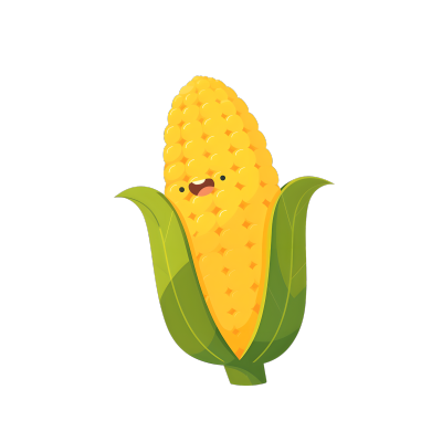 玉米创意元素