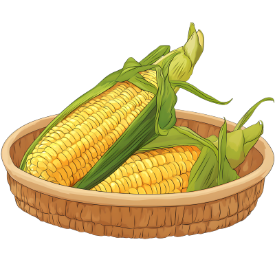 玉米透明背景素材