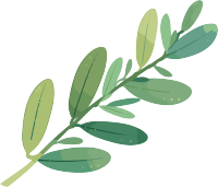 水彩植物PNG图形素材
