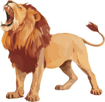 狮子珍稀动物插图