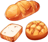 菠萝包美味面包插图