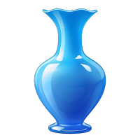 陶瓷花瓶简约插图