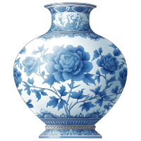 陶瓷花瓶元素