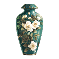 陶瓷花瓶透明背景素材