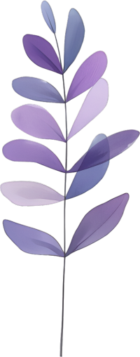 水彩植物图形元素