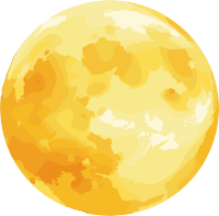 月球PNG插画素材