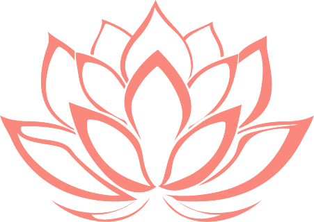 粉色莲花矢量标志素材