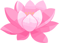 粉色莲花插画设计元素