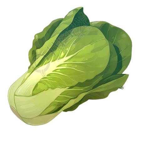 油菜高清插画