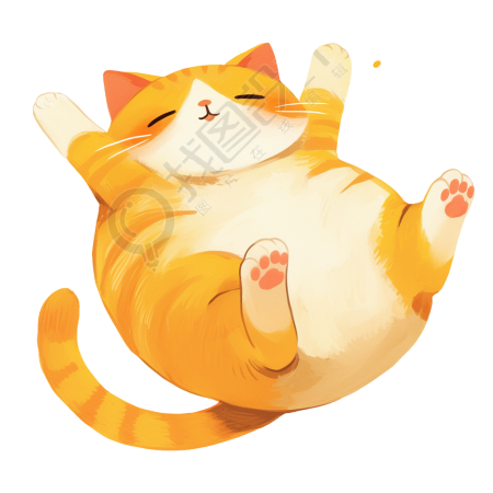 橘猫商业设计素材