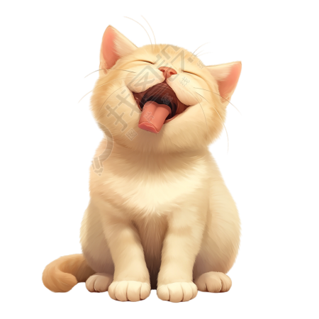 可爱猫咪PNG素材