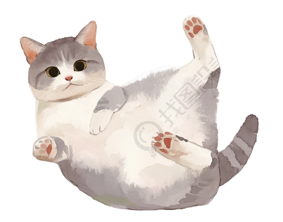 英短猫咪PNG插图