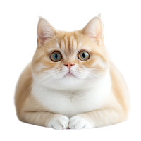 可爱猫咪彩色瞳孔插画