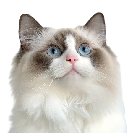 可爱布偶猫元素