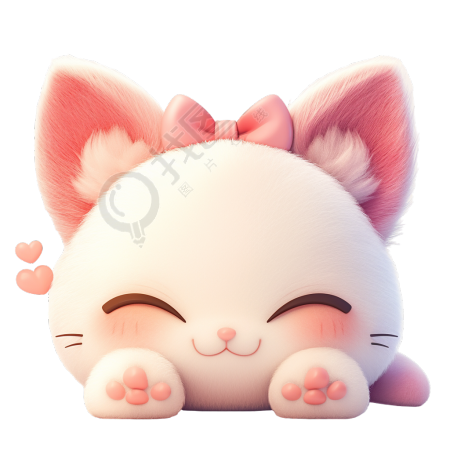 3D小猫可爱素材