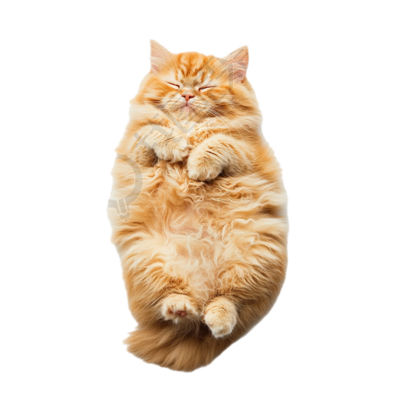 橘猫创意设计元素