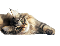 缅因猫休息插图