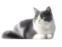卡通小猫元素