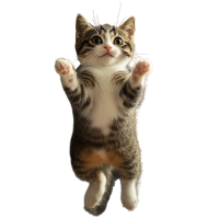 猫咪跳跃插图