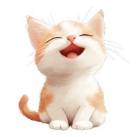 卡通小猫商用插画