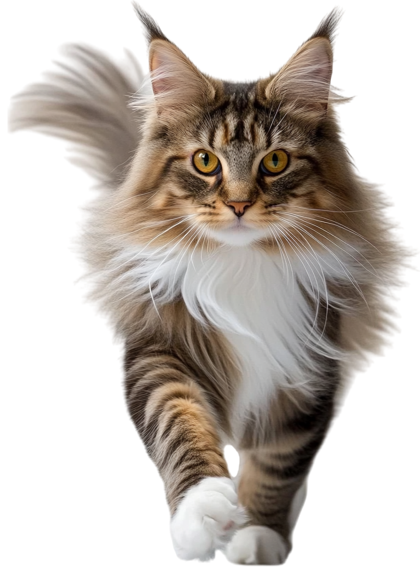 缅因猫高清图形素材