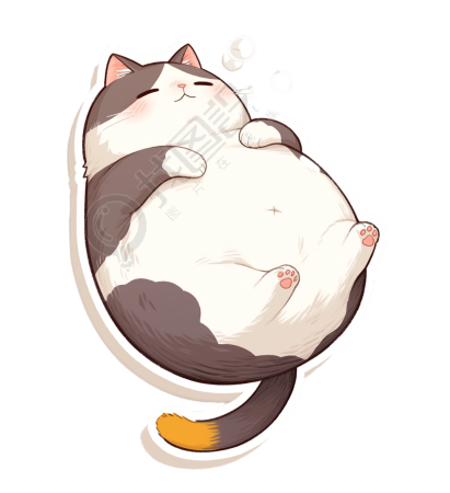 猫咪睡觉素材