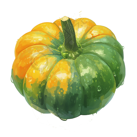 南瓜商业设计插画