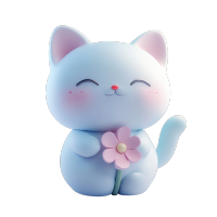 卡通猫唯美元素