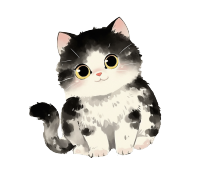 猫透明背景元素