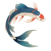 小鱼高清插画