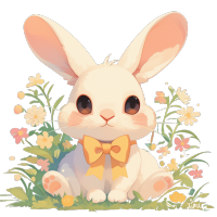兔子创意设计插画