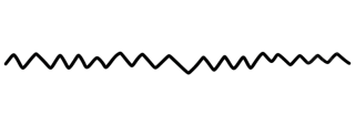 黑色波浪线元素