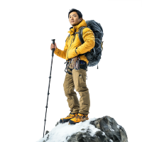 登山高清图形插图