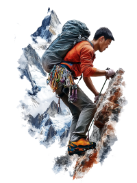 登山高清图形素材