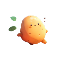 可爱土豆创意插画