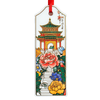中国风书签插图